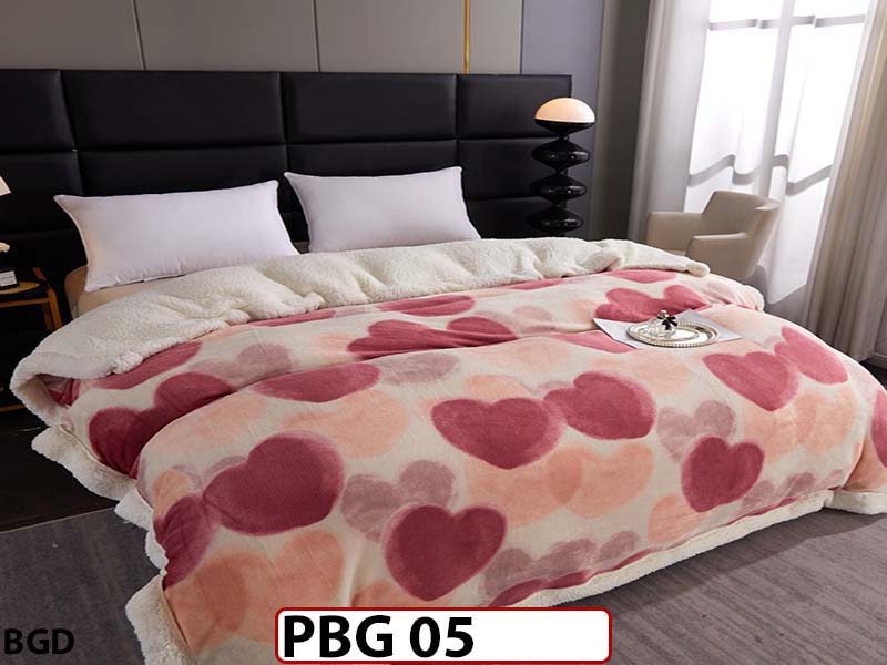 Patura Pufoasa Cocolino cu Blanita pentru pat dublu PBG05