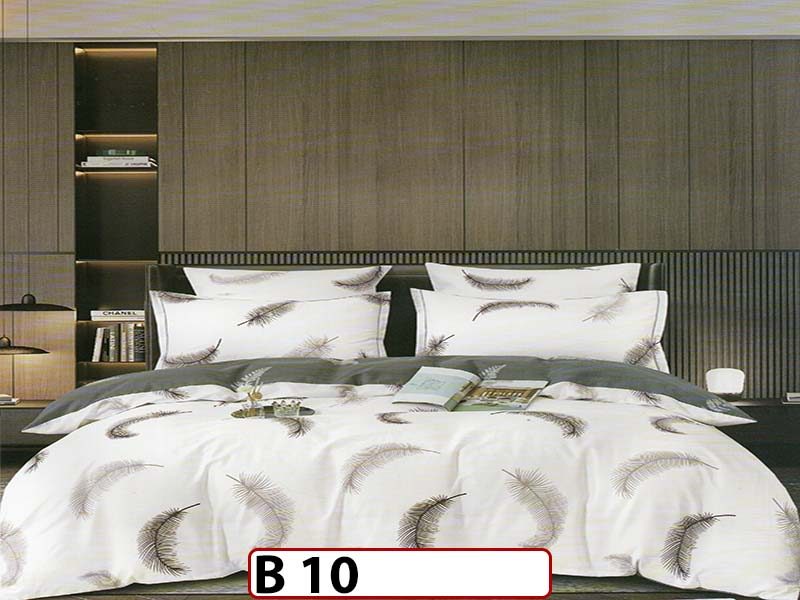 Lenjerie din bumbac 100% 4 piese CasaNewConcept - B10