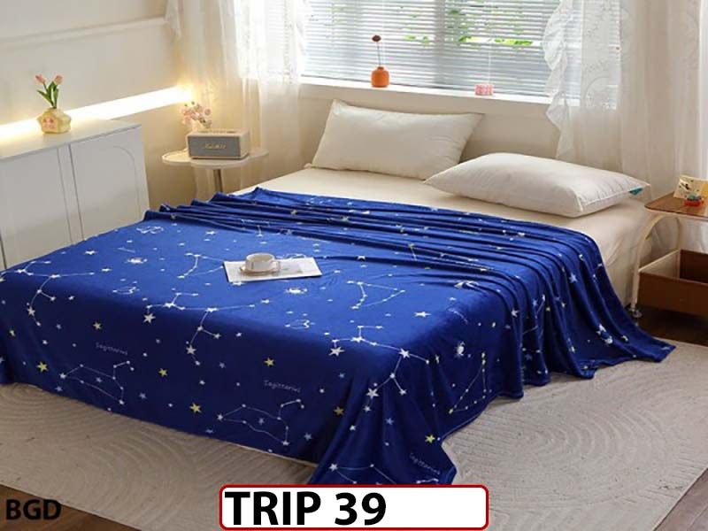 Patura Pufoasa Cocolino pentru pat dublu TRIP39