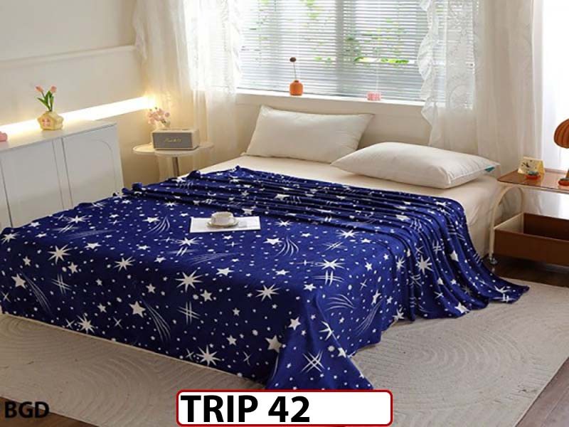 Patura Pufoasa Cocolino pentru pat dublu TRIP42