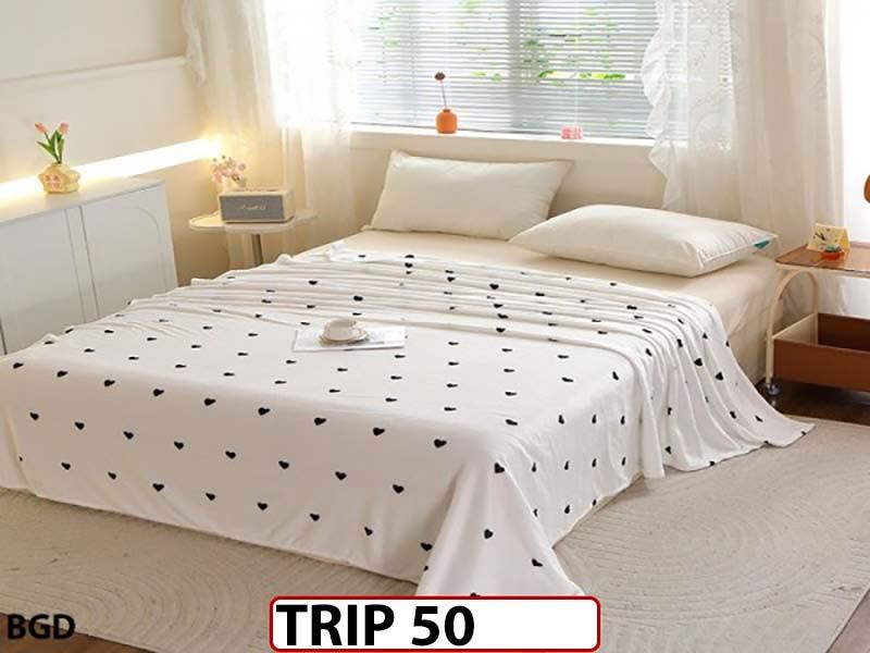 Patura Pufoasa Cocolino pentru pat dublu TRIP50