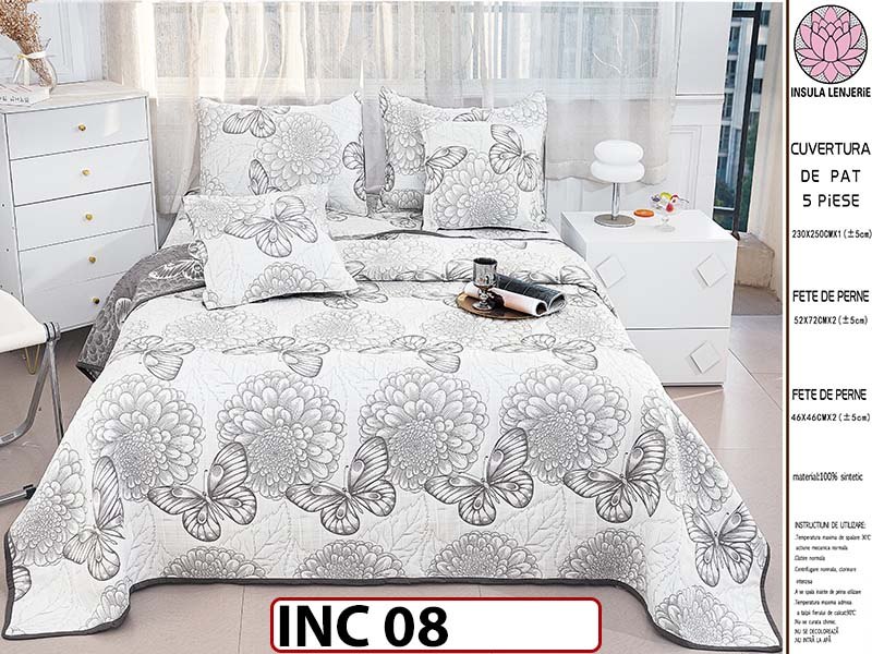 Cuvertura cu 5 piese din In - INC08