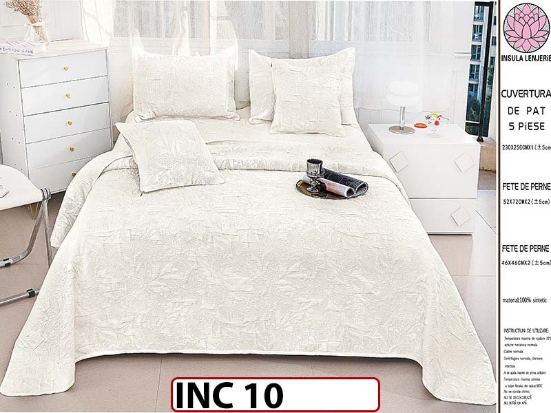 Cuvertura cu 5 piese din In - INC10