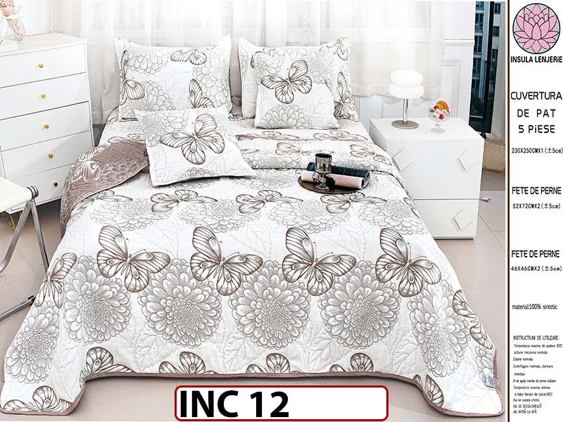 Cuvertura cu 5 piese din In - INC12