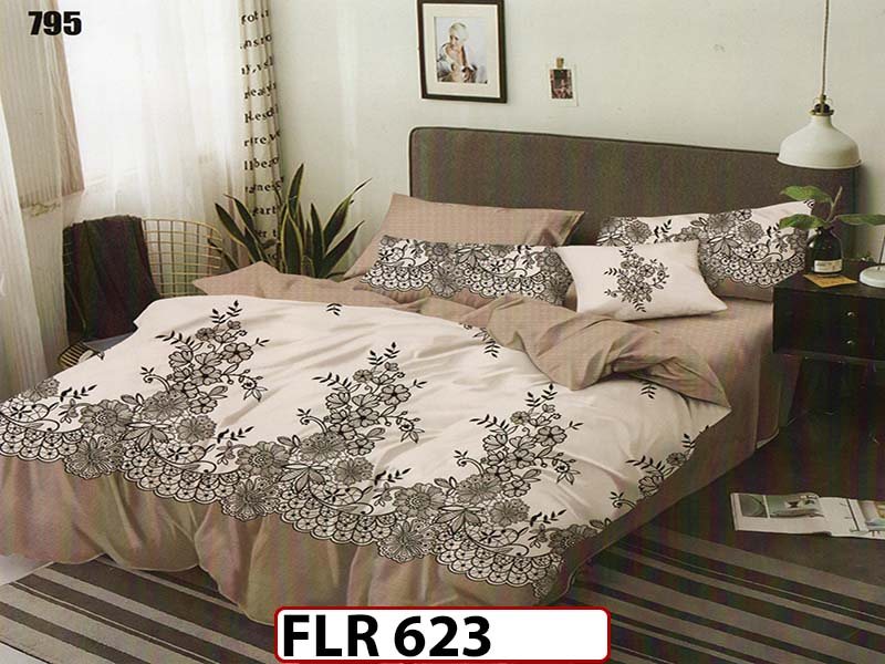 Lenjerie din finet  6 piese - FLR623