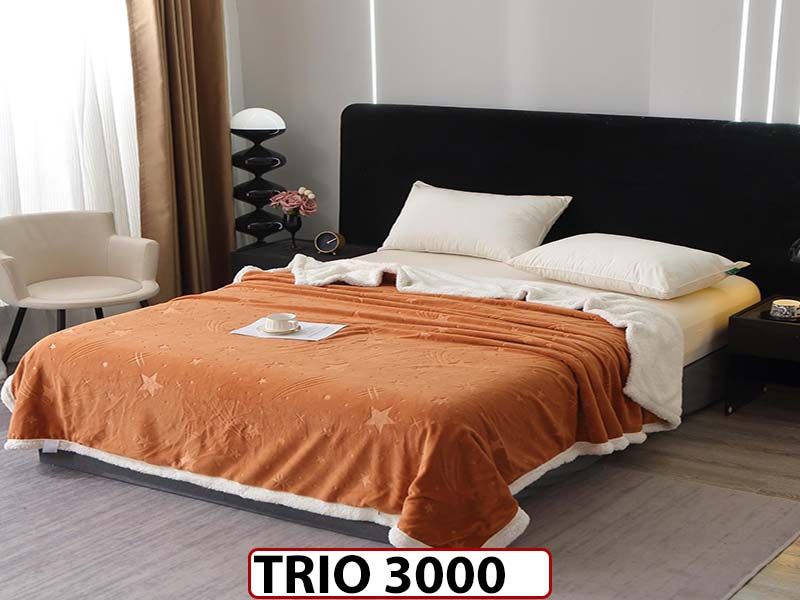 Patura Pufoasa Cocolino cu Blanita cu Fermoar - TRIO3000