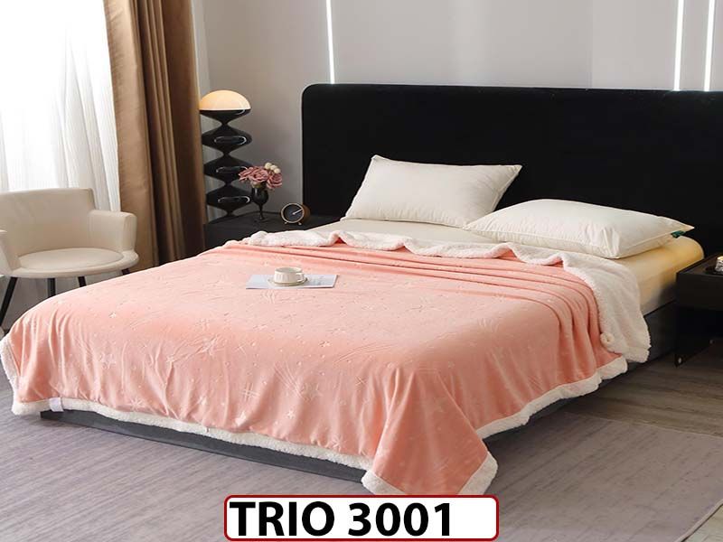 Patura Pufoasa Cocolino cu Blanita cu Fermoar - TRIO3001