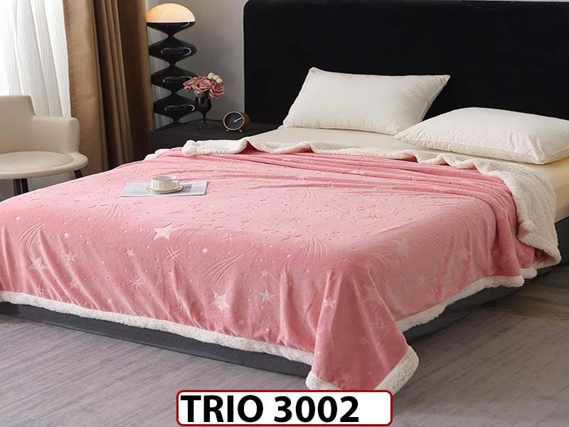 Patura Pufoasa Cocolino cu Blanita cu Fermoar - TRIO3002