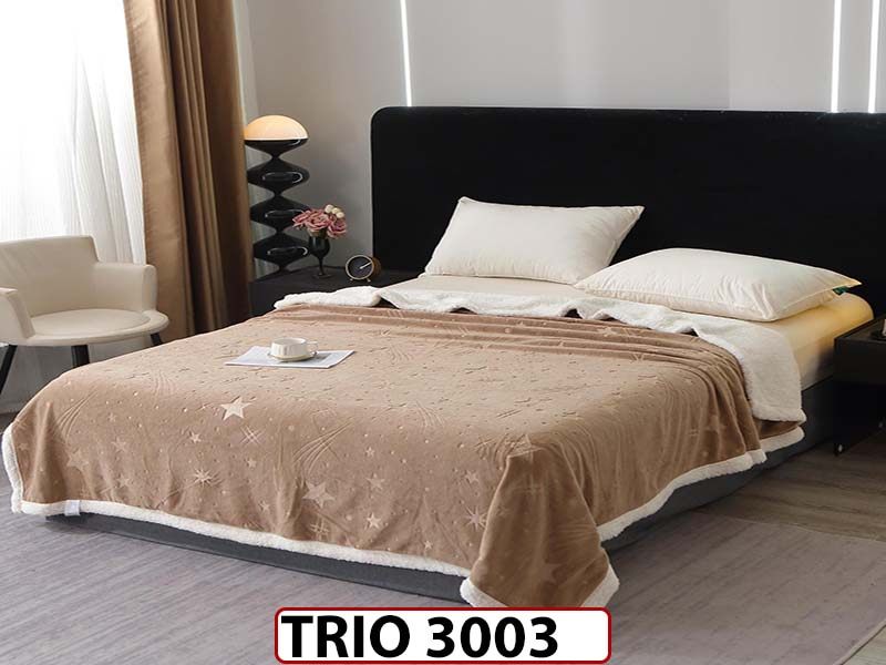 Patura Pufoasa Cocolino cu Blanita cu Fermoar - TRIO3003