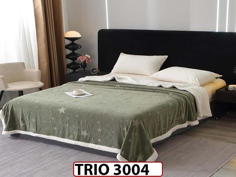 Patura Pufoasa Cocolino cu Blanita cu Fermoar - TRIO3004