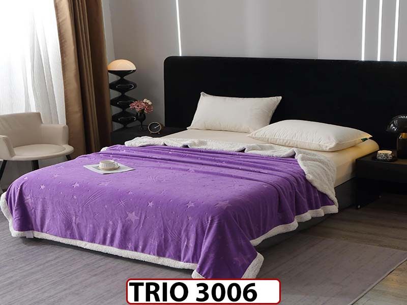 Patura Pufoasa Cocolino cu Blanita cu Fermoar - TRIO3006
