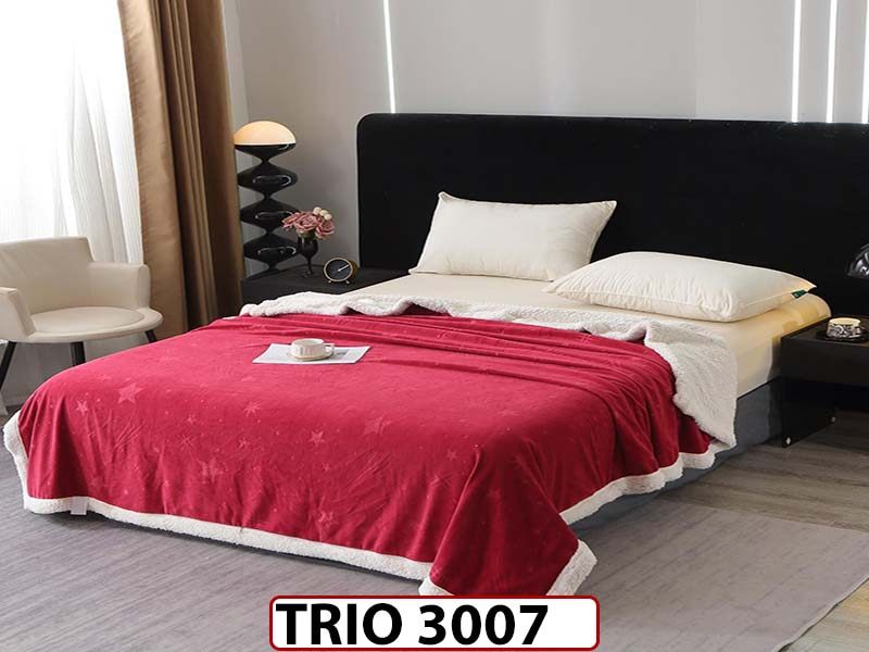 Patura Pufoasa Cocolino cu Blanita cu Fermoar - TRIO3007