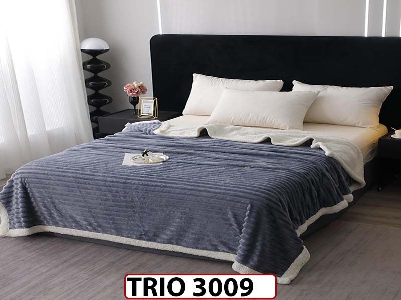 Patura Pufoasa Cocolino cu Blanita cu Fermoar - TRIO3009