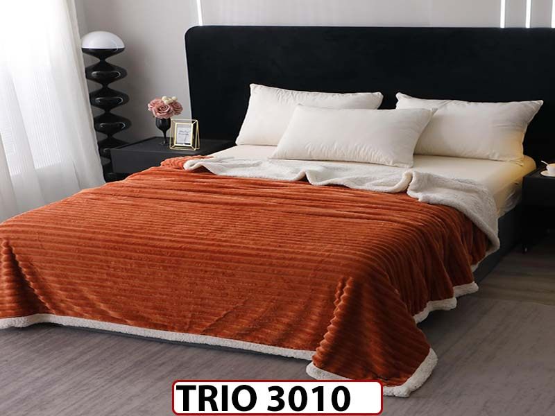 Patura Pufoasa Cocolino cu Blanita cu Fermoar - TRIO3010