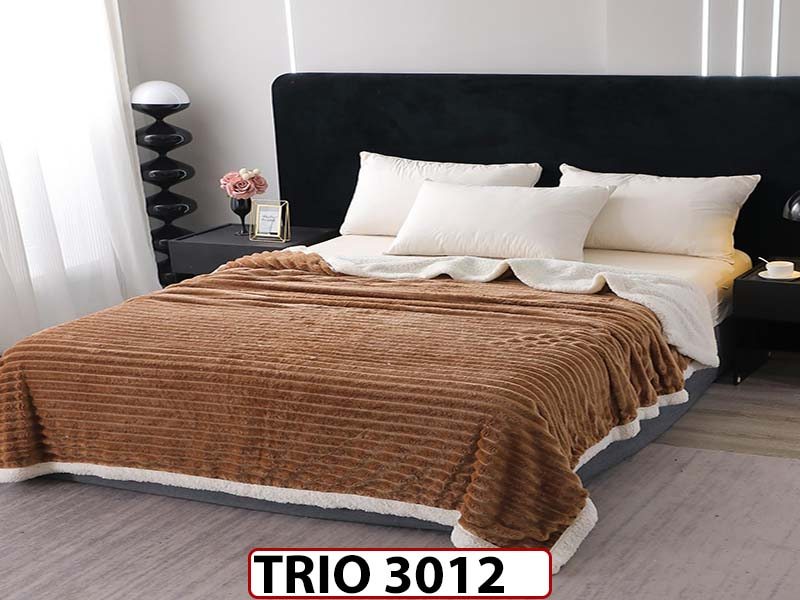 Patura Pufoasa Cocolino cu Blanita cu Fermoar - TRIO3012
