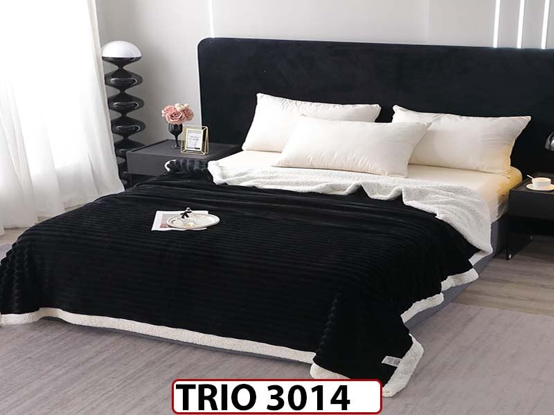 Patura Pufoasa Cocolino cu Blanita cu Fermoar - TRIO3014