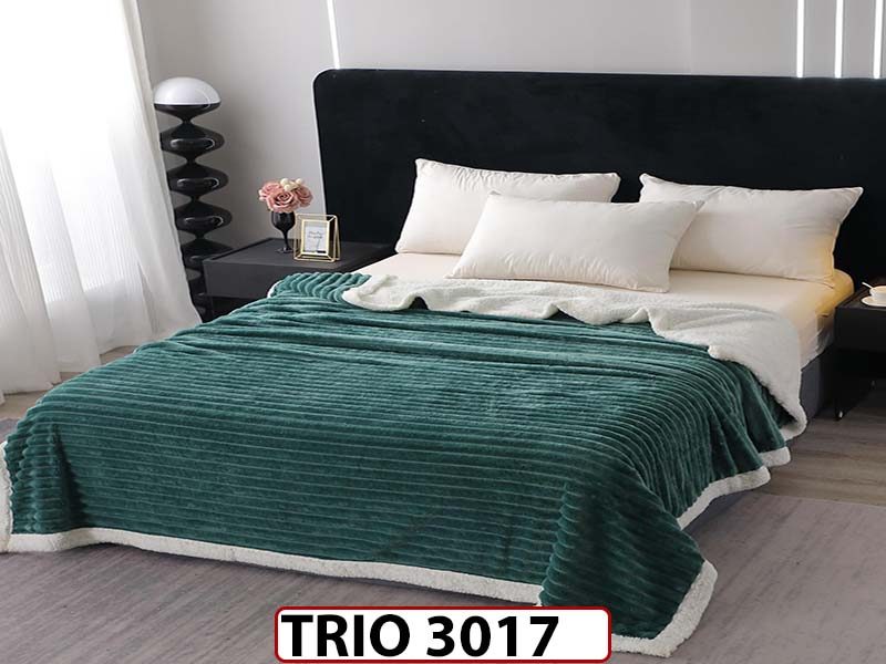 Patura Pufoasa Cocolino cu Blanita cu Fermoar - TRIO3017