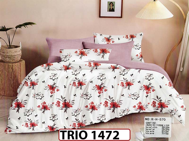 Lenjerie din finet  6 piese - TRIO1472