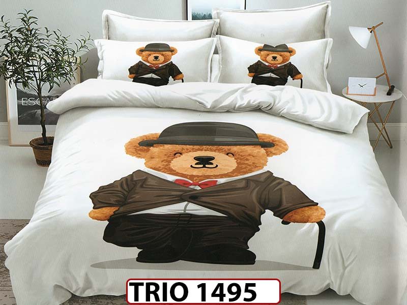 Lenjerie din finet  6 piese - TRIO1495