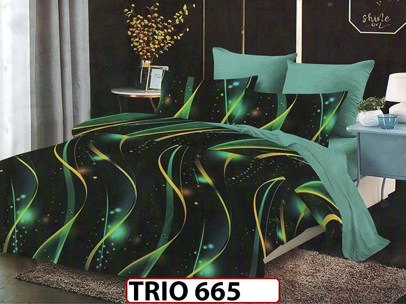 Lenjerie din finet  6 piese - TRIO665