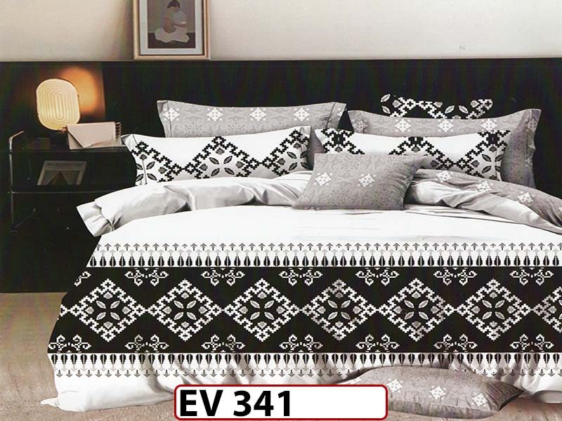 Lenjerie din bumbac Satinat 6 piese Casa New Concept - EV341