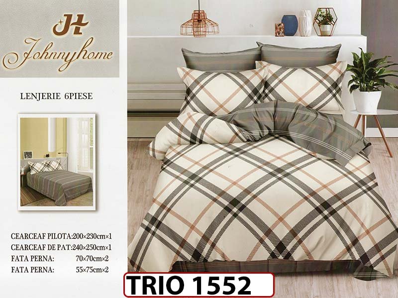 Lenjerie din finet  6 piese  - TRIO1552