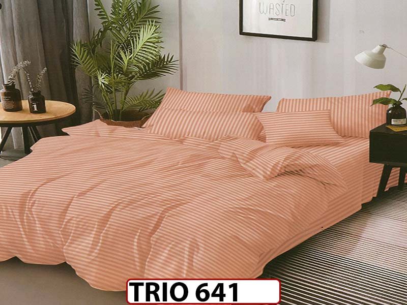 Lenjerie din damasc finetat  6 piese - TRIO641