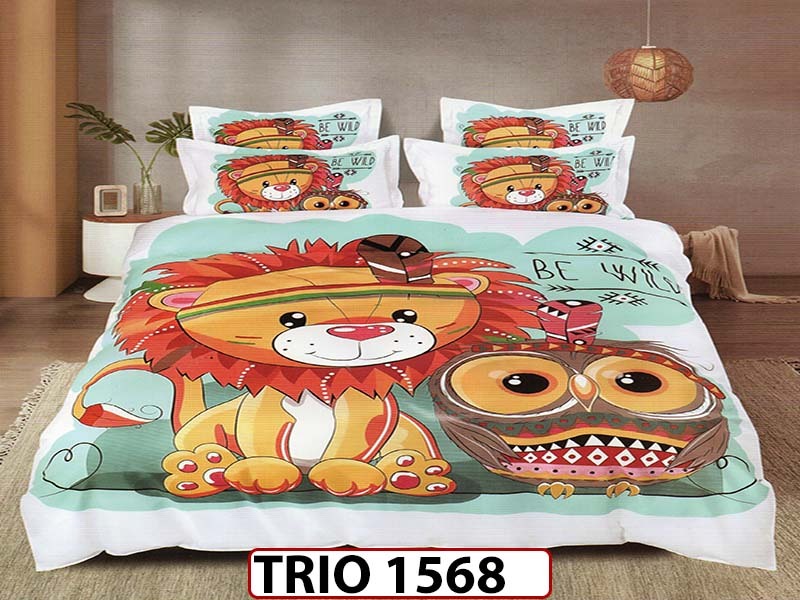 Lenjerie din finet  6 piese  - TRIO1568