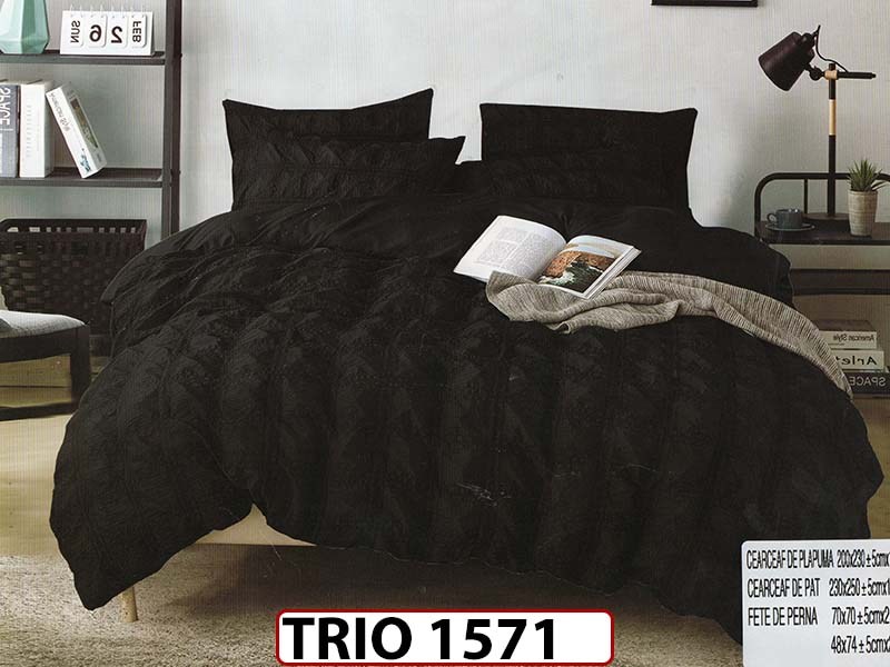 Lenjerie din finet  6 piese  - TRIO1571