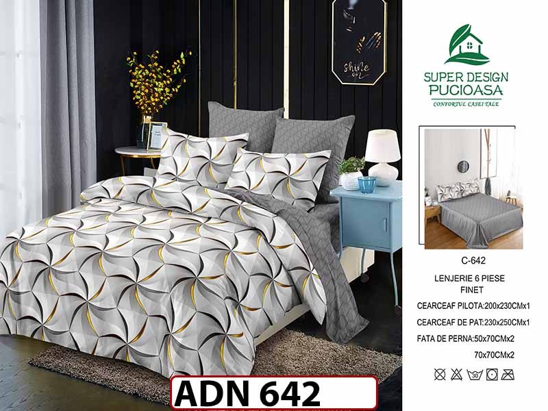 Lenjerie din finet  6 piese - ADN 642