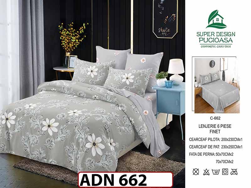 Lenjerie din finet  6 piese - ADN 662