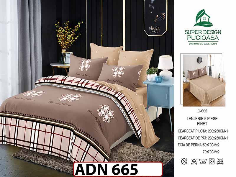 Lenjerie din finet  6 piese - ADN 665