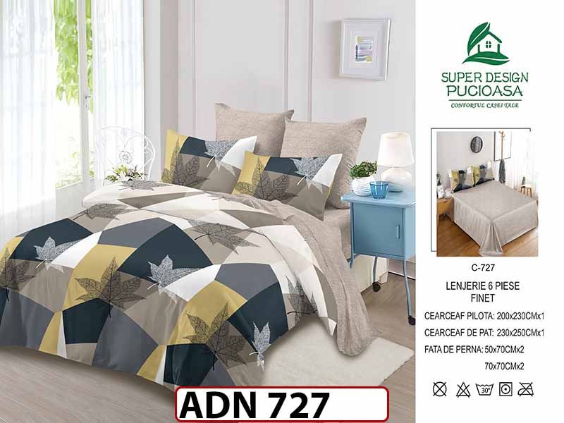 Lenjerie din finet  6 piese - ADN 727