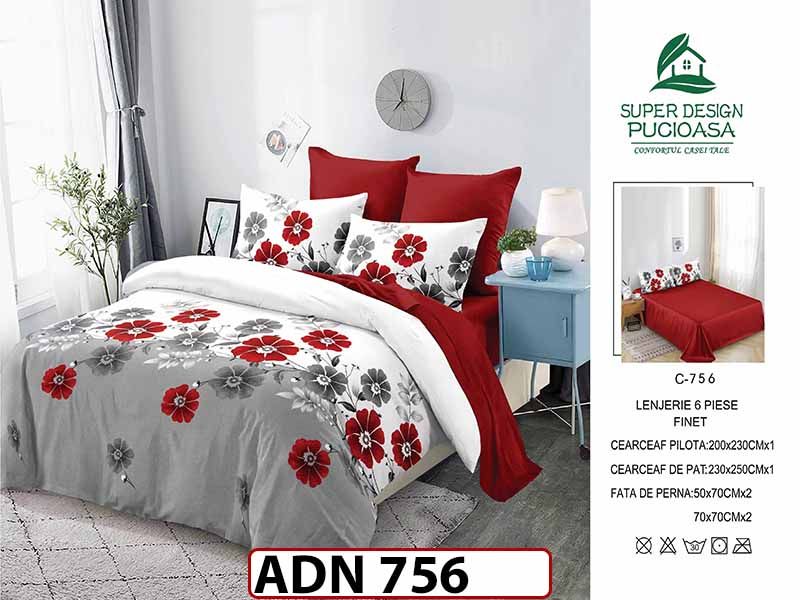 Lenjerie din finet  6 piese - ADN 756