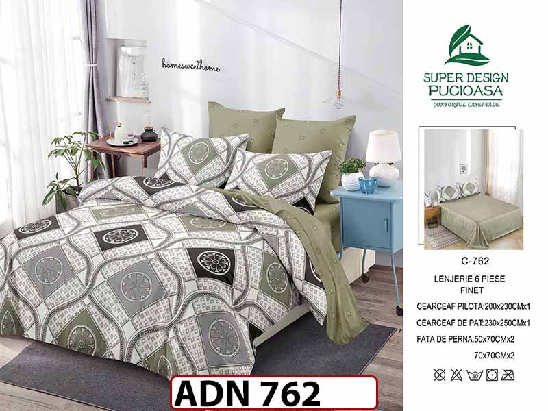 Lenjerie din finet  6 piese - ADN 762