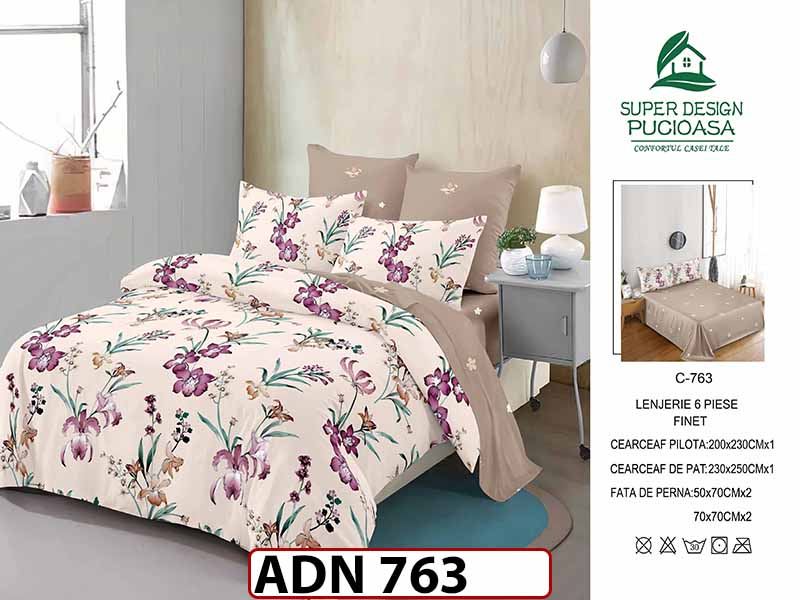 Lenjerie din finet  6 piese - ADN 763
