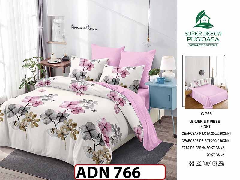 Lenjerie din finet  6 piese - ADN 766