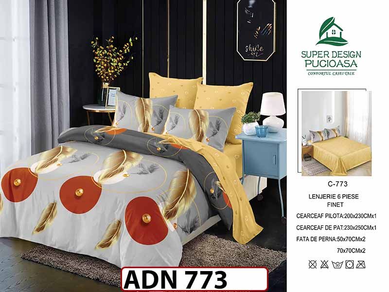 Lenjerie din finet  6 piese - ADN 773