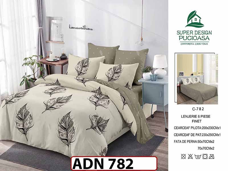 Lenjerie din finet  6 piese - ADN 782