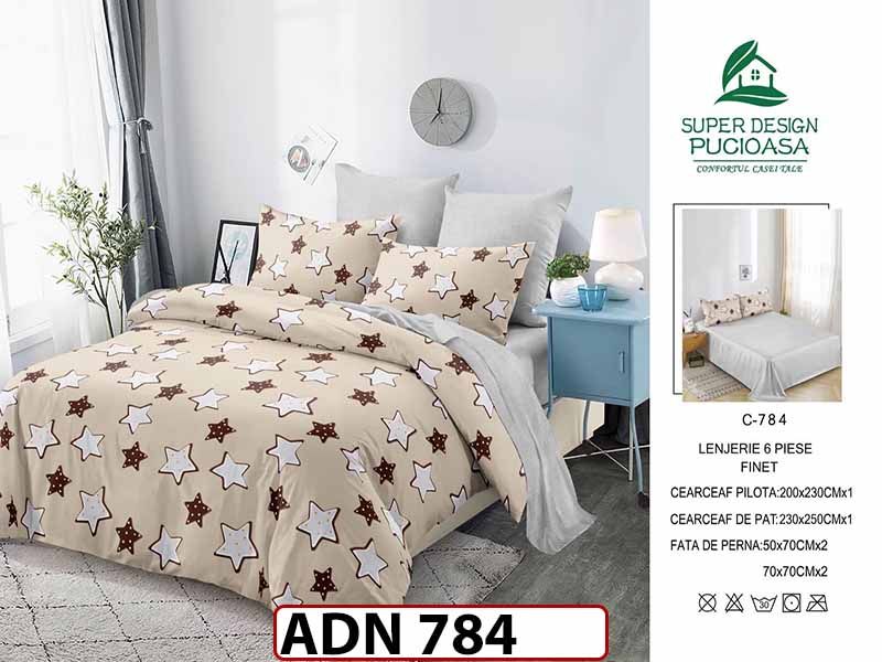 Lenjerie din finet  6 piese - ADN 784
