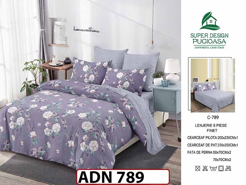 Lenjerie din finet  6 piese - ADN 789