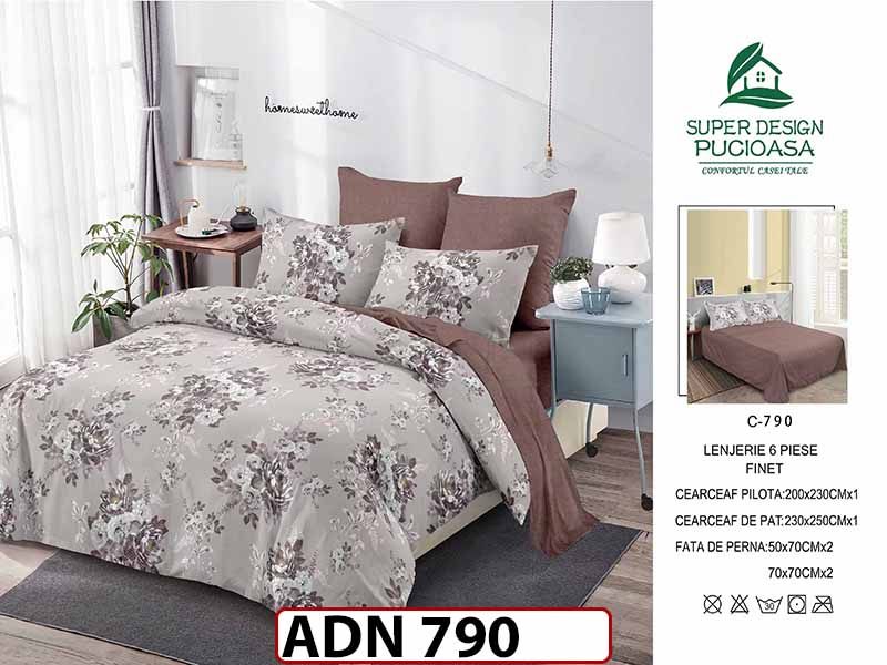 Lenjerie din finet  6 piese - ADN 790