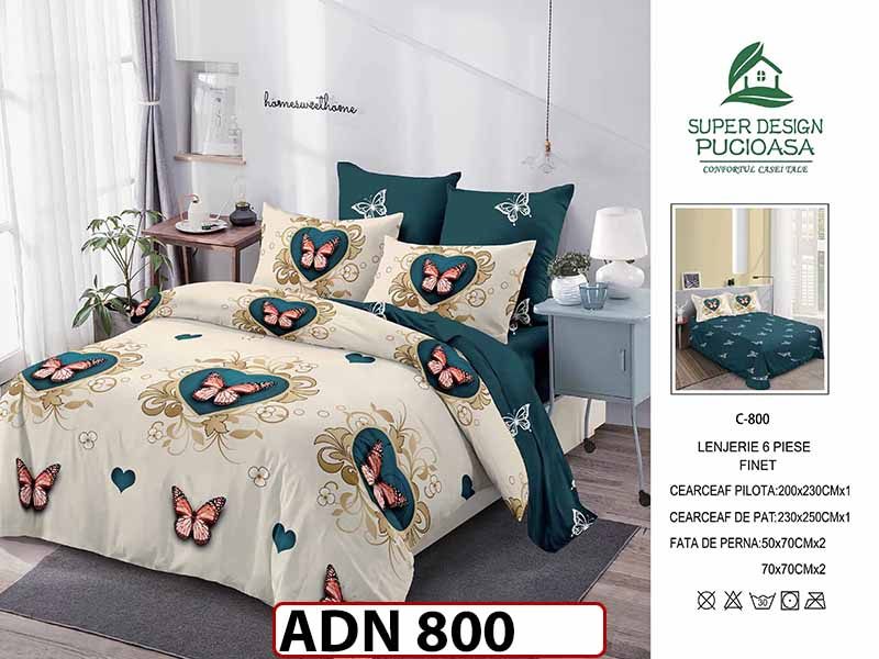 Lenjerie din finet  6 piese - ADN 800