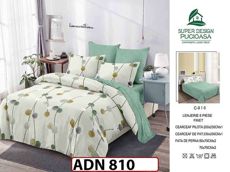 Lenjerie din finet  6 piese - ADN 810