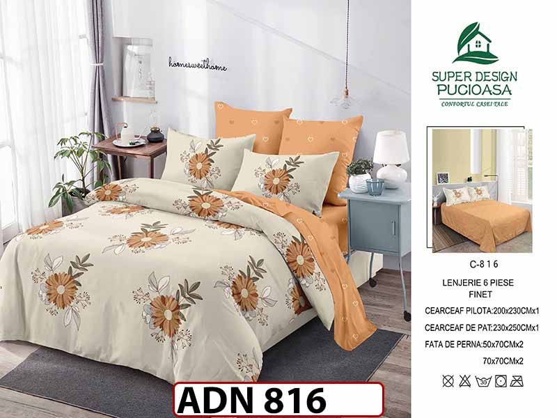 Lenjerie din finet  6 piese - ADN 816