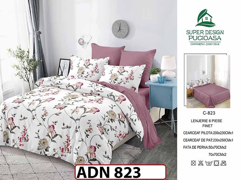 Lenjerie din finet  6 piese - ADN 823