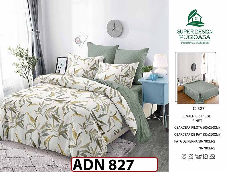 Lenjerie din finet  6 piese - ADN 827
