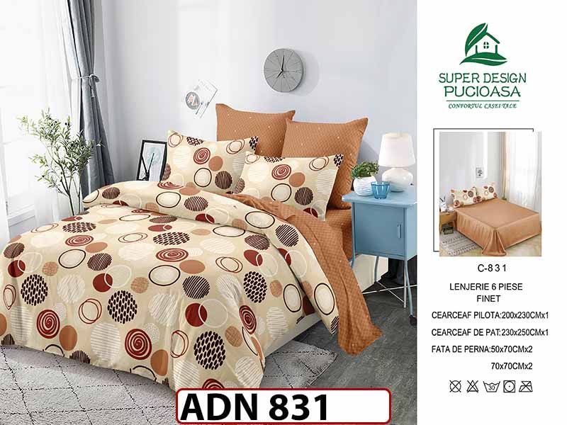Lenjerie din finet  6 piese - ADN 831