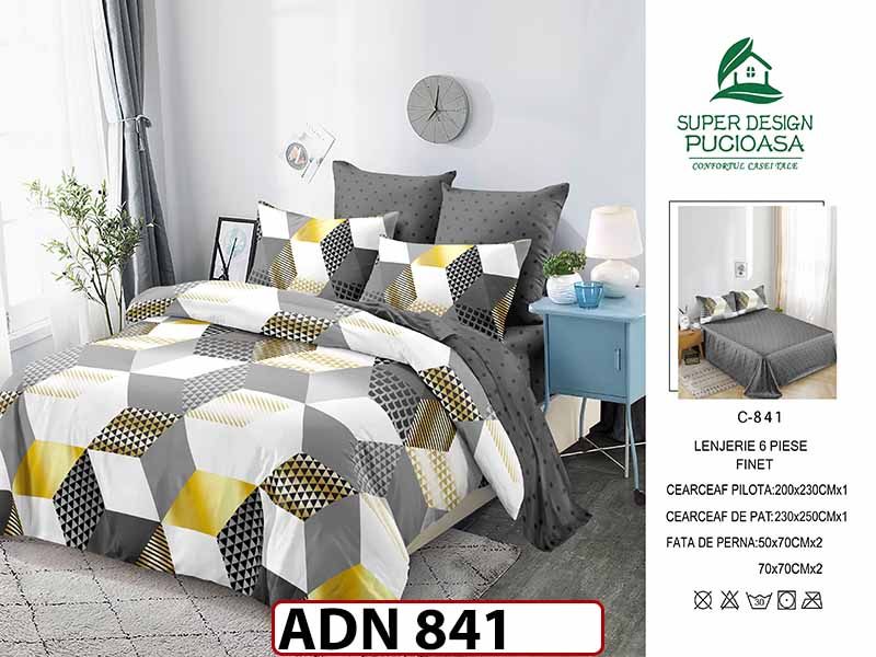 Lenjerie din finet  6 piese - ADN 841