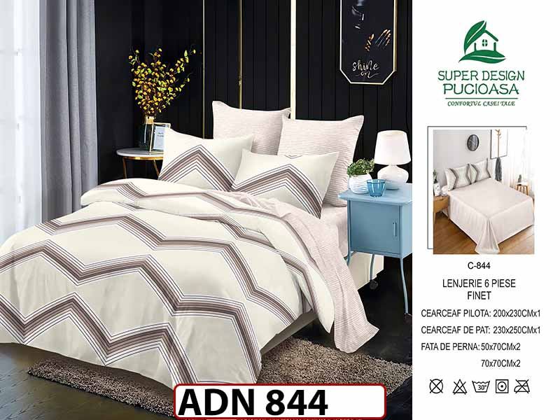 Lenjerie din finet  6 piese - ADN 844